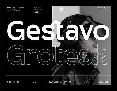 GESTAVO GROTESK display font font font display fonts grotesk font san serif grotesk sans serif typeface typography