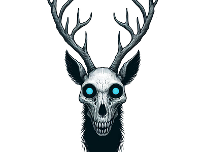 The Wendigo american folklore design american legends cryptid monsters horror cryptid wendigo