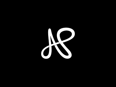 A&P - Script logo branding calligraphic clothing design fashion icon illustration logo minimal monogram ribbon script symbol typography