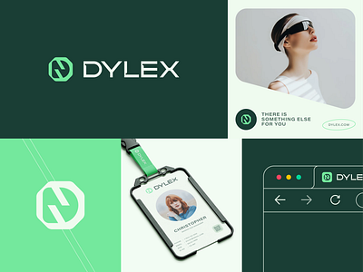 Dylex Logo Design agency blockchain brand guidelines brand identity branding crypto d logo edutech fintech industrial logo logo design logomark monogram security software startup tech technology visual identity