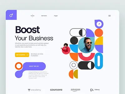 UI-UX for a Agency ✦ Exploration design interface product service startup ui ux web website