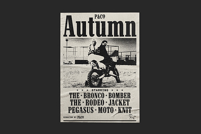 P&Co Autumn Poster pco poster western