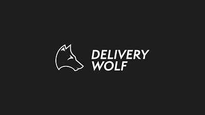 Delivery Wolf Logo Design brand branding logo logo design visual identity