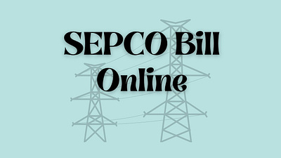 SEPCO Bill Online sepcobill