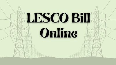 LESCO Bill Online lescobill