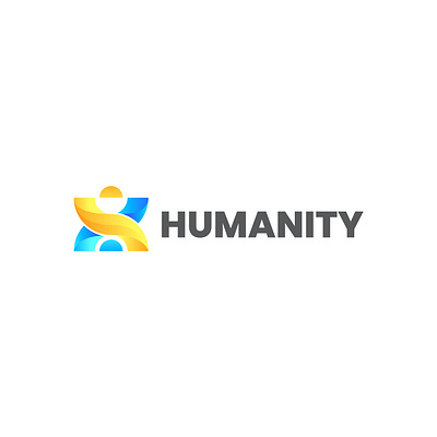 Humanity Logo brand brand identity branding graphic design humanity icon identity logo logo design monogram monogram logo