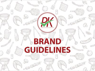 PK Meat & Food Company: Branding and Design Guidelines brandconsistency brandguidelines brandmanual colorpalette foodbranding logodesign meatbranding typographydesign visualidentity