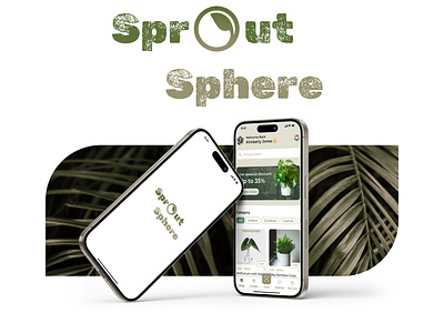 Sprout Sphere app ui appdesign arinnovation arplant arvr augmentedreality flowerings plant scan plantapp plantcare plants smartgardening sproutsphere techfornature uiux zignuts zignutstechnolab