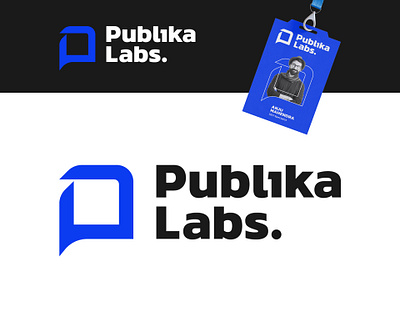 Publika Labs - Logo Design for a Digital Marketing Agency brand identity branding design graphic design logo logo design