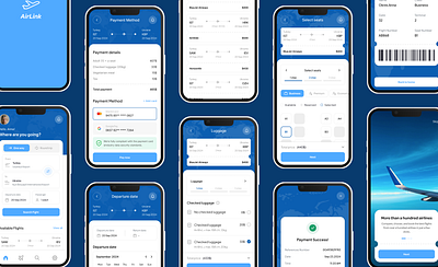 Flight Tickets Booking Mobile App app branding design logo ui web