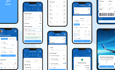 Flight Tickets Booking Mobile App app branding design logo ui web