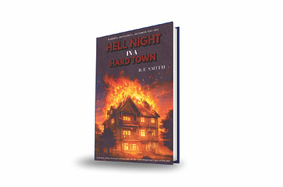 EBook Cover Design book book design cover art cover design dribbble ebook ebook cover design ebook design graphic design hell night in hard town international client portfolio website