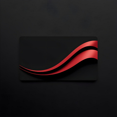 Black Card card design graphic design