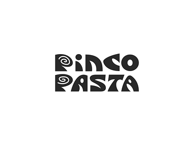 Pinco Pasta ● belc belcdesign branding identity lettering letters logo logotype pasta patrykbelc pinco restaurant