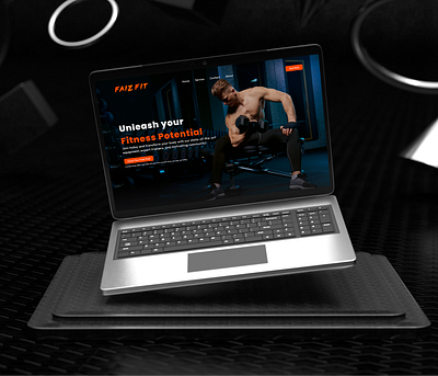 Gym Website Landing Page Concept branding graphic design gym gym website landing page concept ui uiux uiux design uiux designer