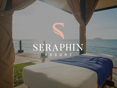 Seraphin Resort - Logo Design and Branding agency beach brand brand identity branding design agency graphic design graphic designer hotel logo logo design logo designer monark monark solutions resort vacation visual identity