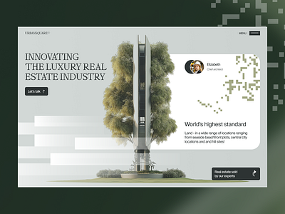 Innovative Design Concept for Luxury Real Estate apartment business corporate website design graphic design landing page modern web real estate real estate agency real estate website realestate realty residence startup ui ux web web design webdesign website