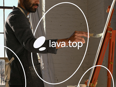 lava.top • 2 app brand branding design identity lava logo logo design logotype portal top