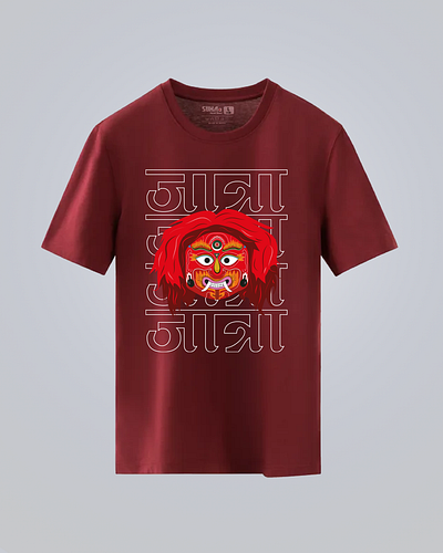 Jatra T-shirt Design branding clothing design digital art graphic design illustration t shirt design