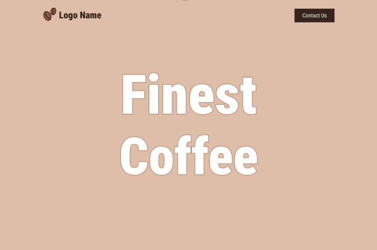 Finest Coffee 3d animation coffee design figma graphic design landing motion motion graphics typography ui website