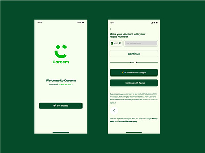 Careem Clone Concept 2024 apple branding concept design ios iphone ui