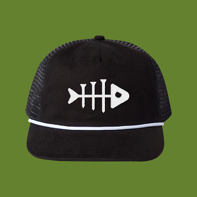 Hooky Golf - Hooky Fish Hat branding cap fish golf hat