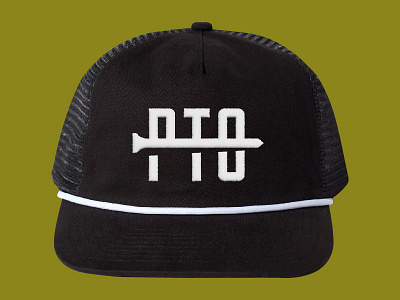 Hooky Golf - PTO Hat branding cap golf hat