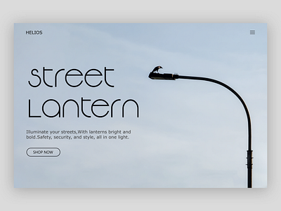 Street Light company- Website Mockup art branding design graphic design logo mockup ui uiux web web design website