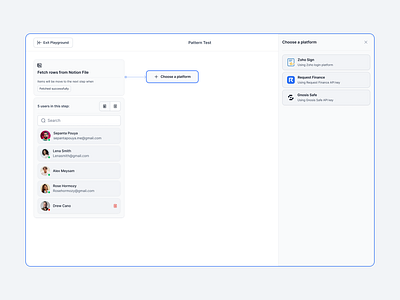 Pattern Flow: The Tech-Driven CRM Management Platform automation blue crm dashboard data design flow gnosis hotjar jira light pattern pattern flow pouya sepanta pouya sepatna ui workflow