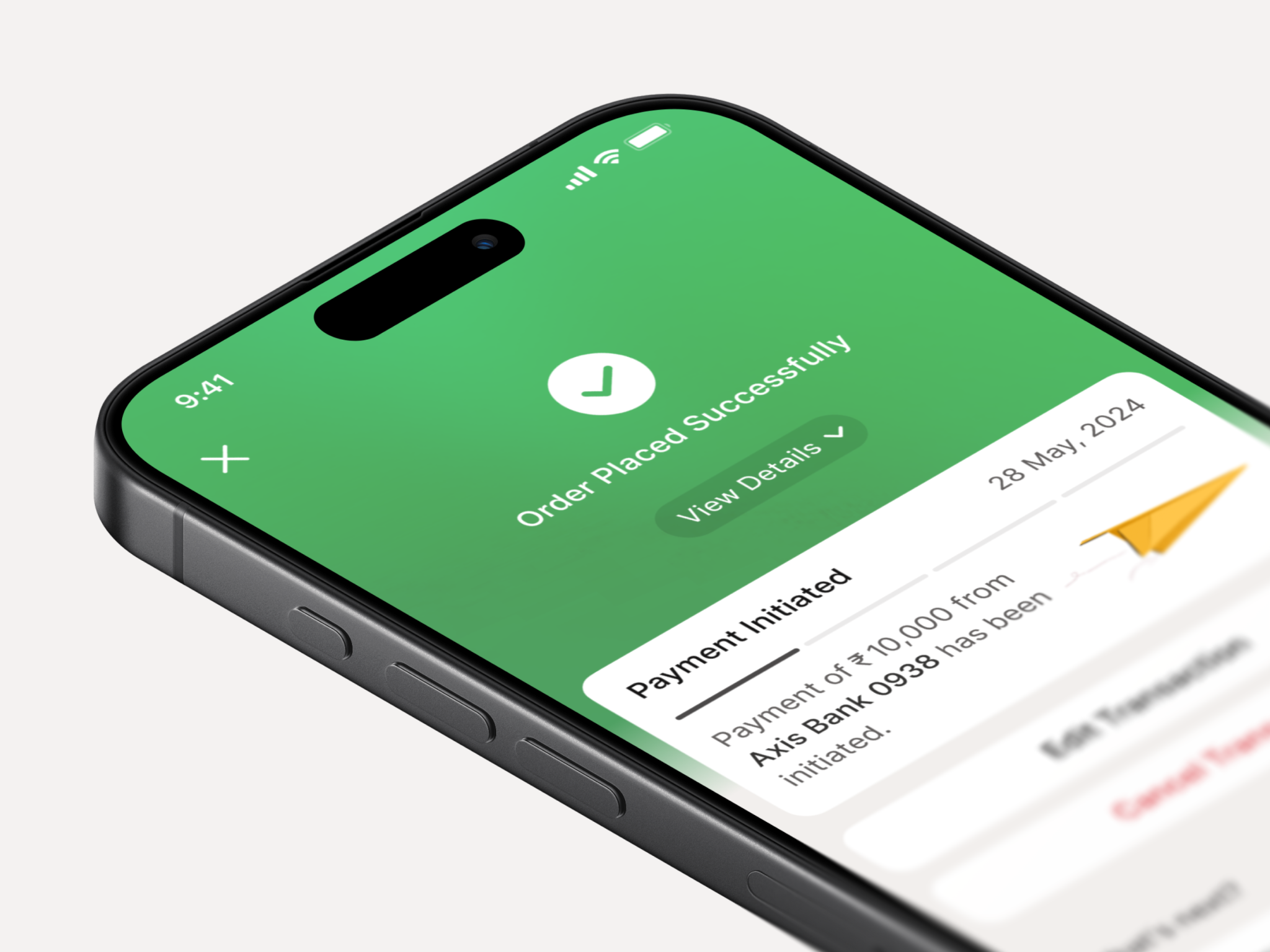 Order Status animation failure fintech green investment order red scripbox status success toast transaction