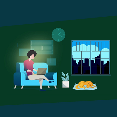 Gif animation animation illustration motion graphics