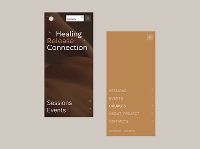 Atmos - Spa & meditation website animation beauty concept design healthcare landing medicine meditation meditation website spa ui uiux wellness yoga session