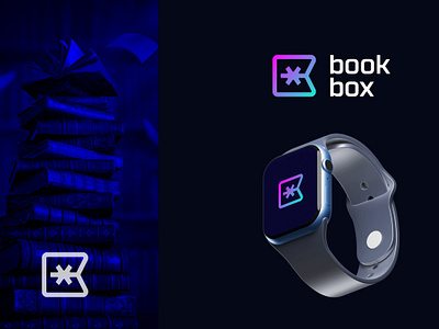 BookBox app logo design audio library and podcast. sell design. audio library audio book book branding creative design graphic design icon illustration logo logo design logodesign logotype podcast ui