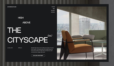 Real Estate – Studio Webdesign Concept clean design golden canon grid grid interior landing page layout london minimal real estate typography ui webdesign