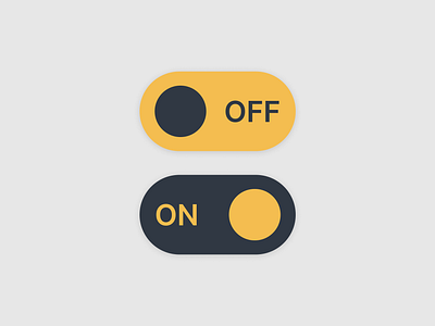 Turning On/Off daily dailyui design ecommerce graphic design off on onoff switch ui