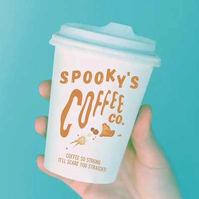 Spooky's Coffee Co. copyrighting