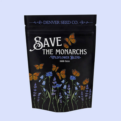 Denver Seed Co. Save The Monarchs copyrighting