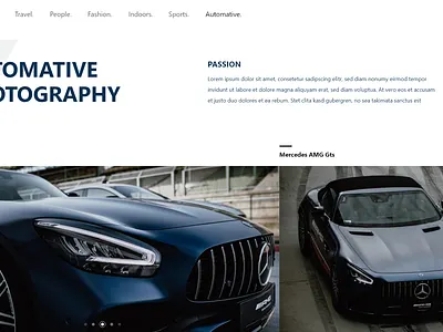 AMG Redesign branding cars minimal minimal ui ui