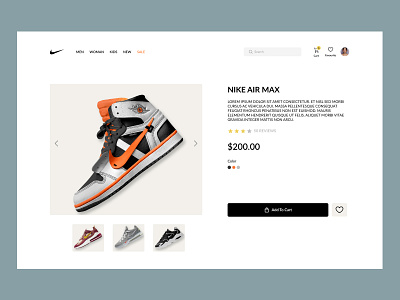 E-Commerce Shop #Daily UI 012 design ui ui design uiux uiux design user interface