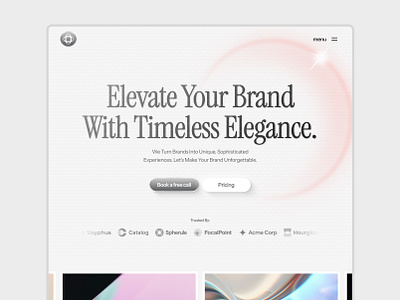 Chroma Brand Agency Web Design aesthetic apple branding design elagance elegance graphic design logo mac macintsosh skeumorphism ui