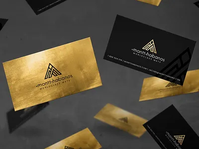 montt habanos - business card branding business card card design graphic design illustration stationery vector