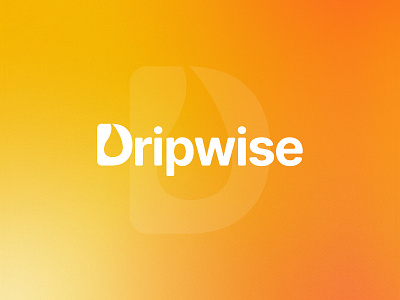 Logo & Wordmark - Dripwise branding design logo vector