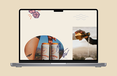 Shindig Cider: Parallax Scrolling animation cider home page illustration motion motion design motion graphics parallax photography scroll shindig web web design website