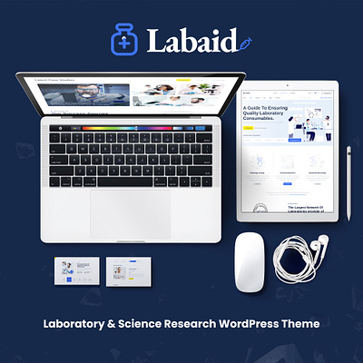 Labaid - Laboratory & Science Research WordPress Theme elementor graphic design innovation lab services laboratory medical research modern design professors research center research groups research projects researchers responsive design science lab science research scientific institution technology web design web development wordpress theme