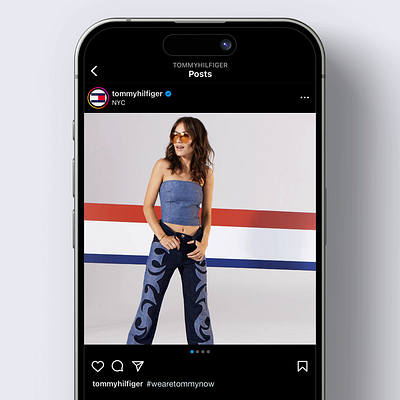 Motion Graphics for Tommy Hilfiger social media