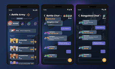 Group Chat UI Screen ui