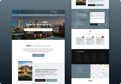 LRES - Website Design - Creasions web design web development website