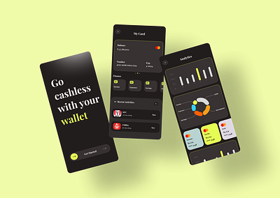 Simple Wallet Design figma finance promi tasnim ui uiux ux wallet zarin