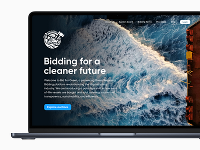 Bidding platform for ship recycling auctions (website & mobile) auction bid bidding bids buy marine marketplace mobile design platform proposal recycling sell ship sustainability tender ui ux design vessel web website