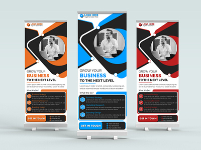 Corporate Business Roll Up Banner Design banner business corporate design display stand feather flag marketing pop up pull up pull up banner retractable roll up roll up banner rollup signage stand standee template x banner yard sign